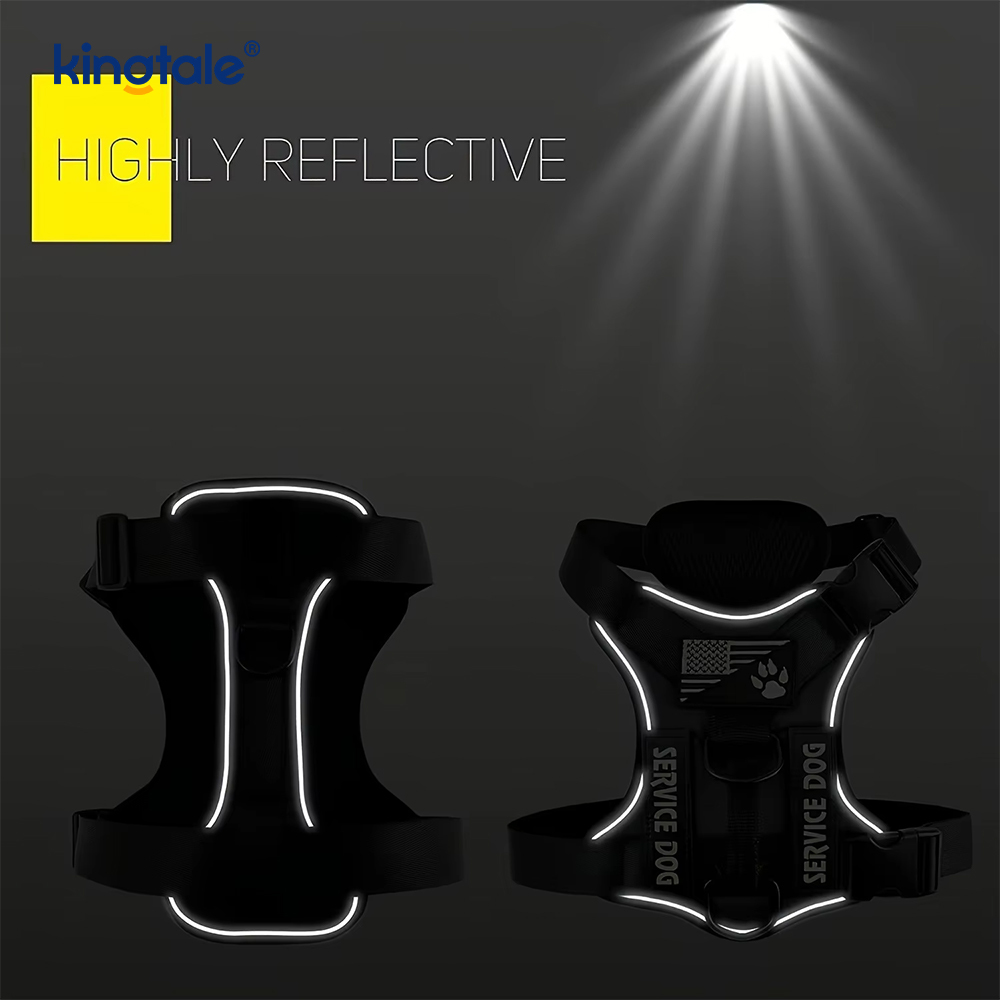 Non-Excute Reflective Tactical Gravis Officium Tactical Canis Iunge pro magna canibus