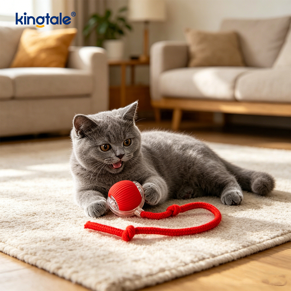 Automatic Cat Toy Ball In obstaculo Automatic Vitare