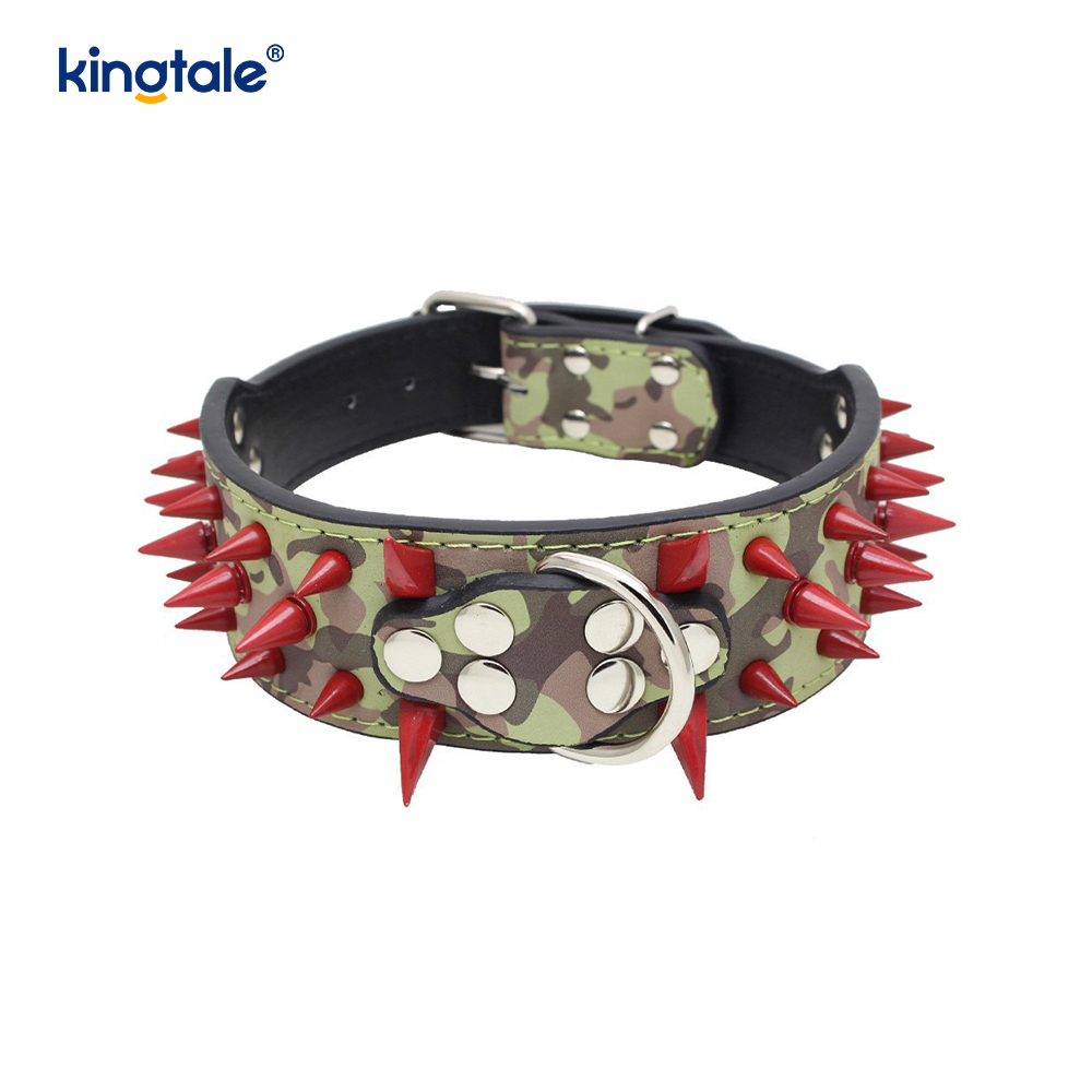 Acuta Spiked Studded Dog Collar Stylish Leather Dog Collars