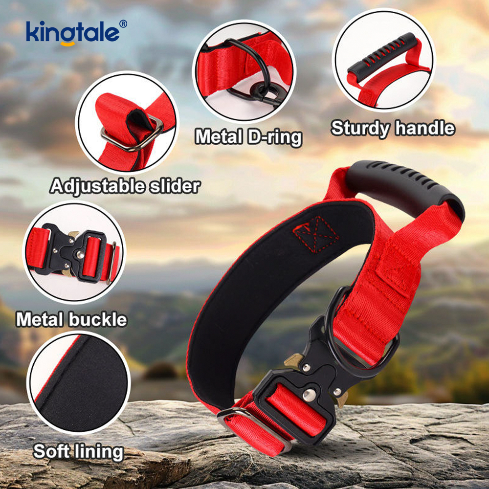 Tactical Training Nylon Control palpate Velox-Release Collarem