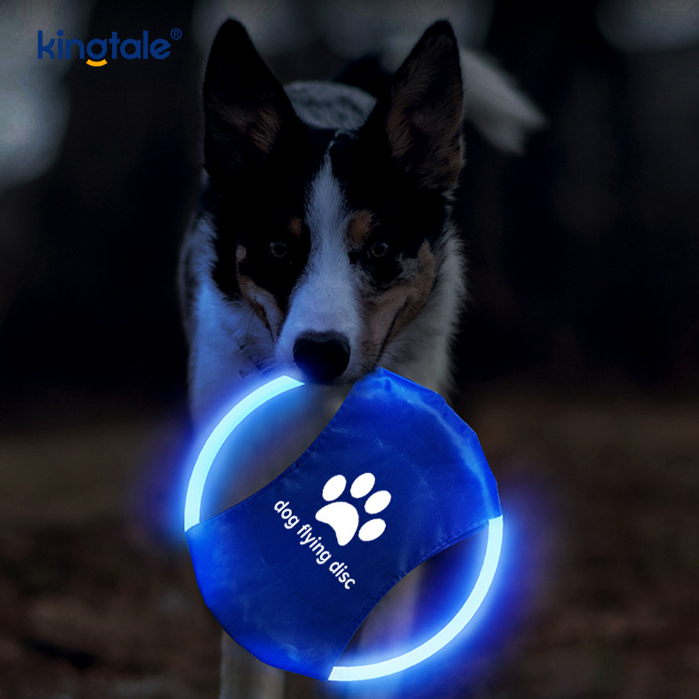 DUXERIT Rechargeable eu lux-sursum Pet Frisbee Dog Training Books