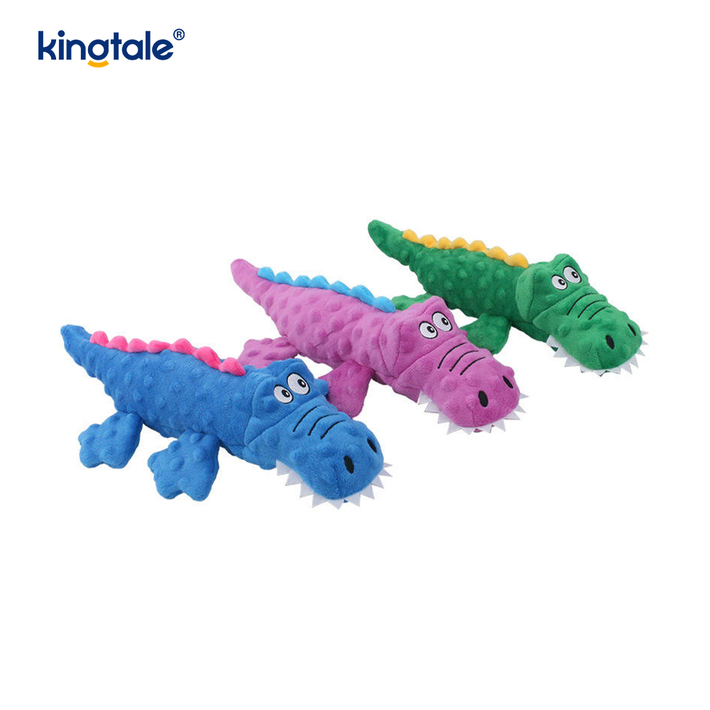 Crocodilus Voice Plush Pet Chew Toy pro Dog