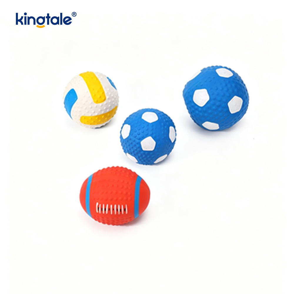 Aliquam Squeaky Pet Toys (Football, Soccer, pulvinar)