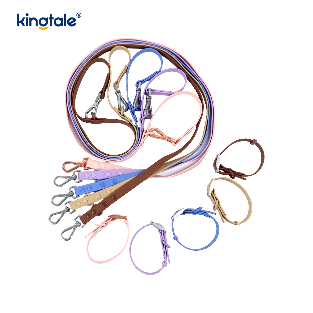 PVC-Coated IMPERVIUS Abrasion Repugnans Canis Collars Leash