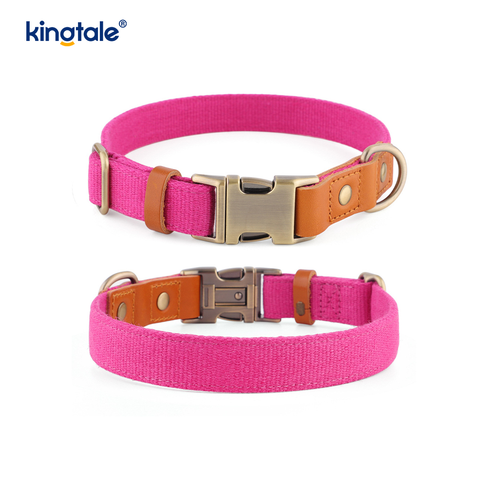Non constringens Breathable Dura Naturalis Cannabis Canis Collarem