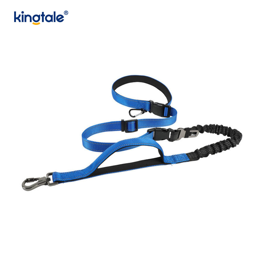 Reflective Crossbody Manus Free Dog Leash Pet Collars