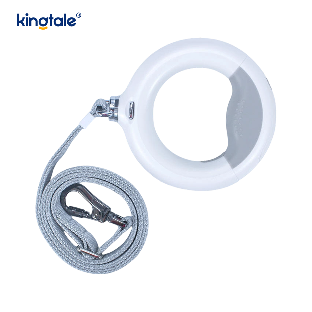 Retractable Leash cum DUXERIT canis ambulans Leash Nylon Traction Funem