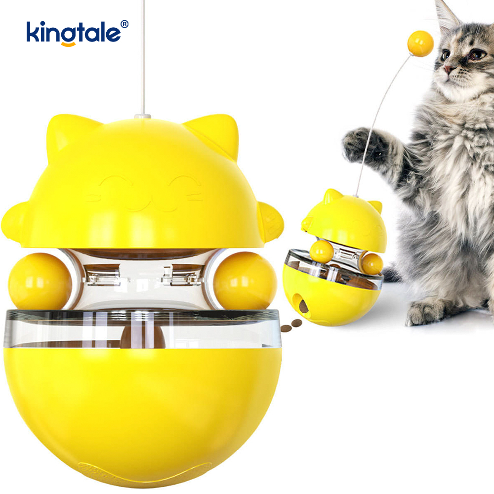 Interactive Cat Toy The Tumbler Teases the Cat and Misses the Ball New Cat Toy