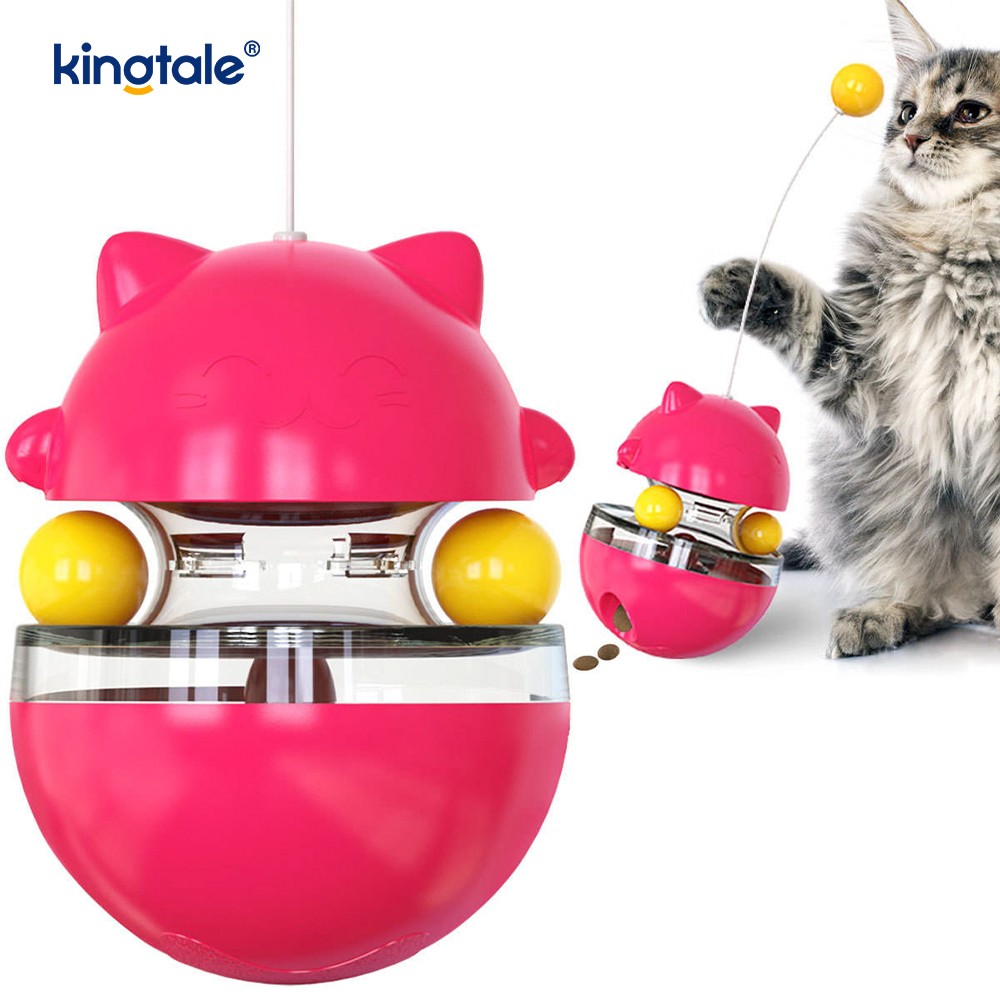 Interactive Cat Toy The Tumbler Teases the Cat and Misses the Ball New Cat Toy