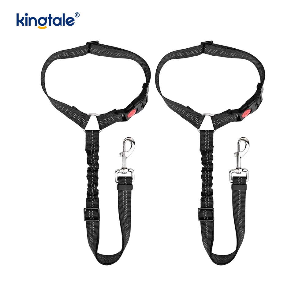 Dura Polyester Reflective Pet Car Sedes Cingulum Leash Anti-Rush