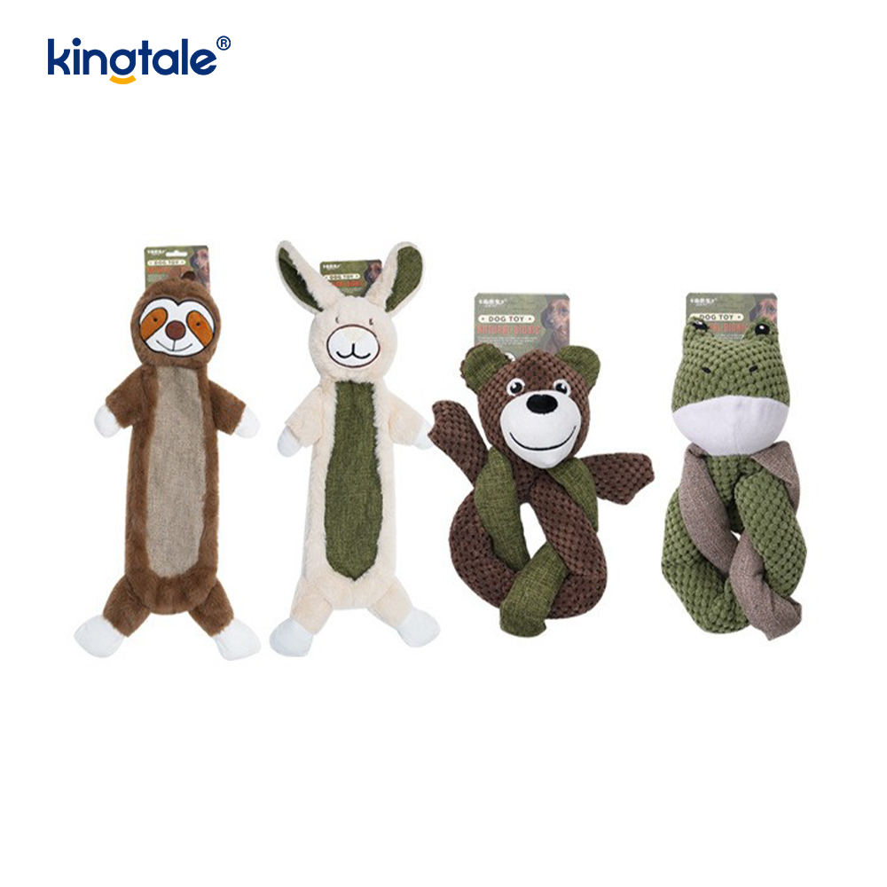 Octopus, Ignavia, Lepus, Ursus, Rana, Pullus Plush Pet Toys