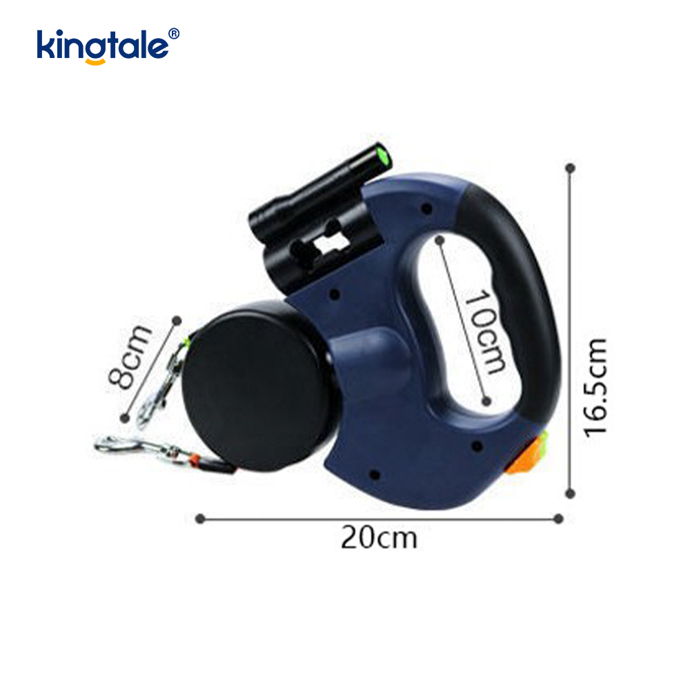 CCCLX Degree Retractable duplex canis Leash cum DUXERIT lux