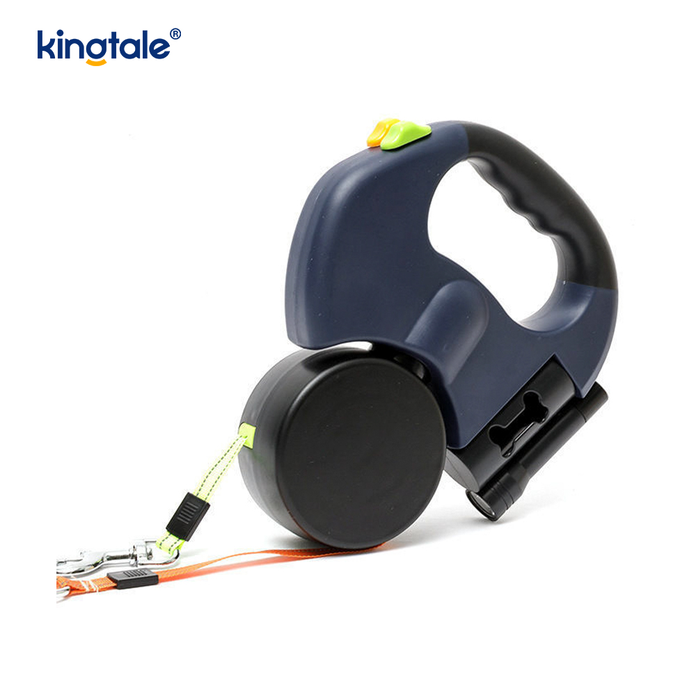CCCLX Degree Retractable duplex canis Leash cum DUXERIT lux