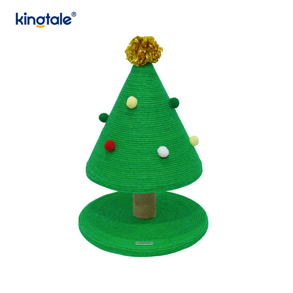 Christmas Series Custom Wear-Resistent Cat Scratch Columna Siege Tower Apartment