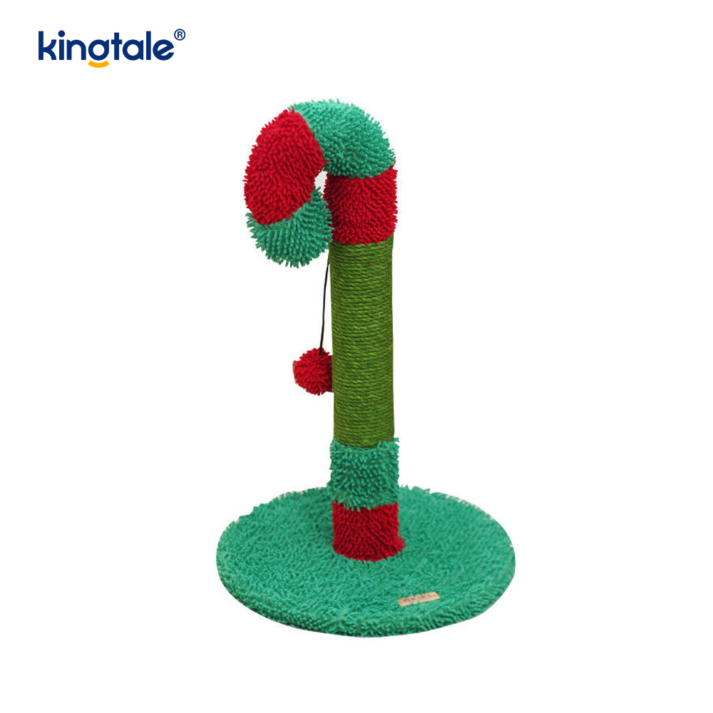 Christmas Series Custom Wear-Resistent Cat Scratch Columna Siege Tower Apartment