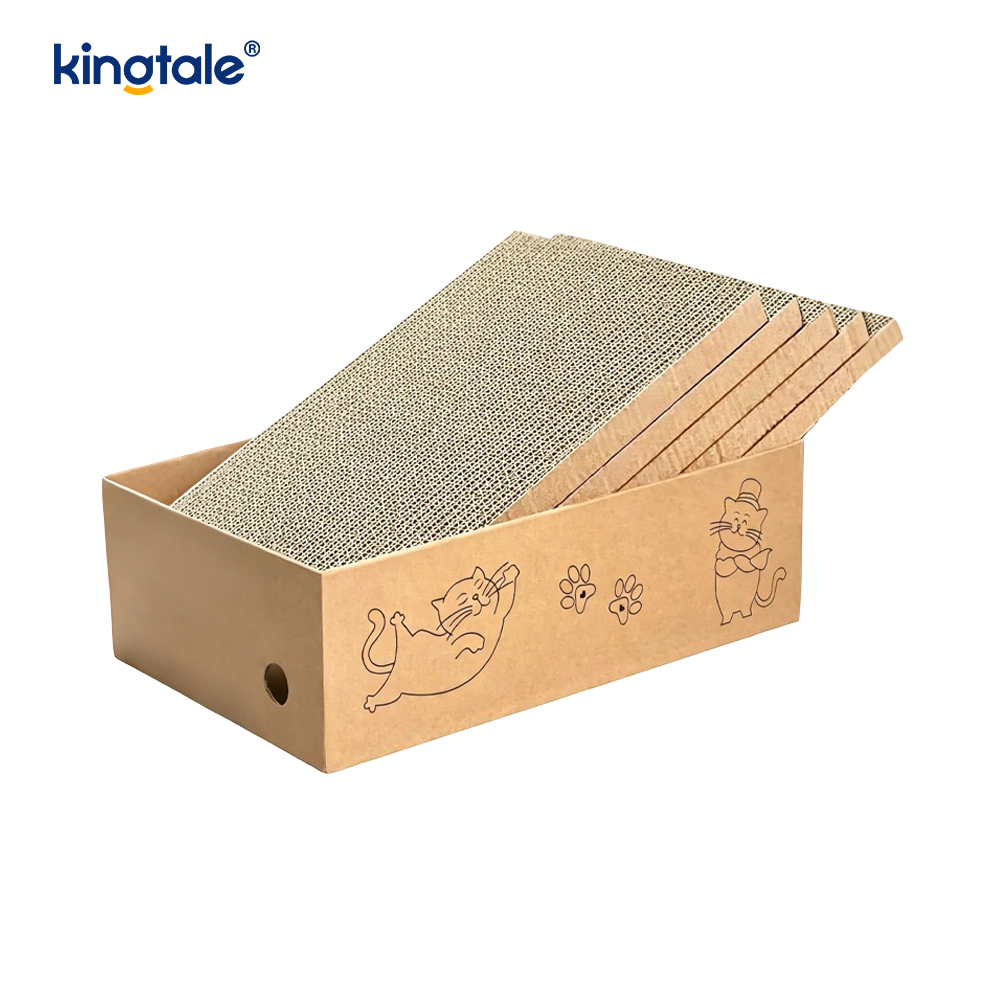 5 Packs in 1 Cat Scratch Pad with Box Idoneus pro Cats