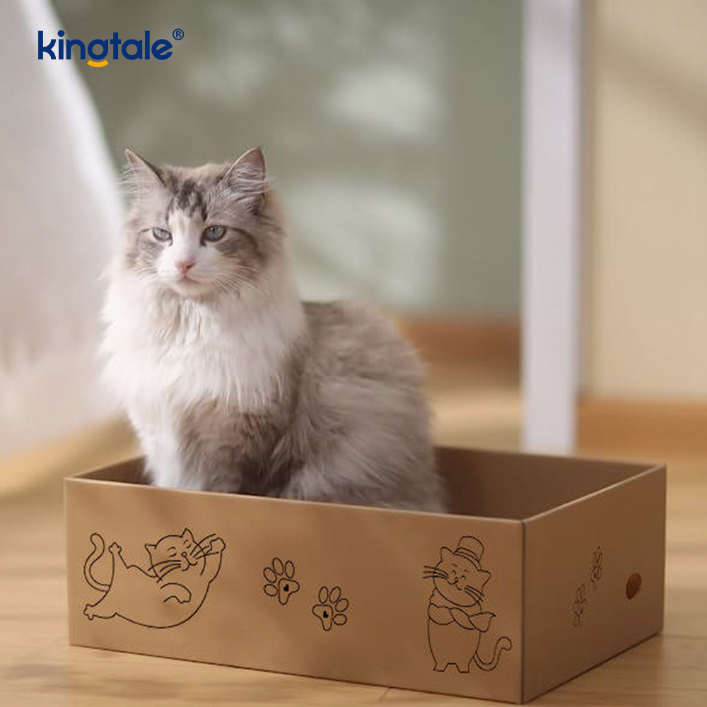 5 Packs in 1 Cat Scratch Pad with Box Idoneus pro Cats