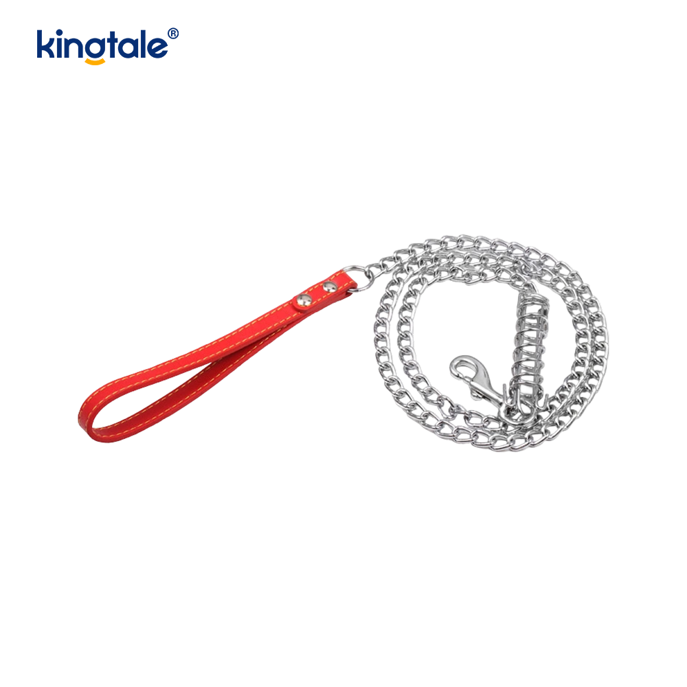 Canes Chain Metal Chrome Plated Dog Accessories Chain Metal Leash