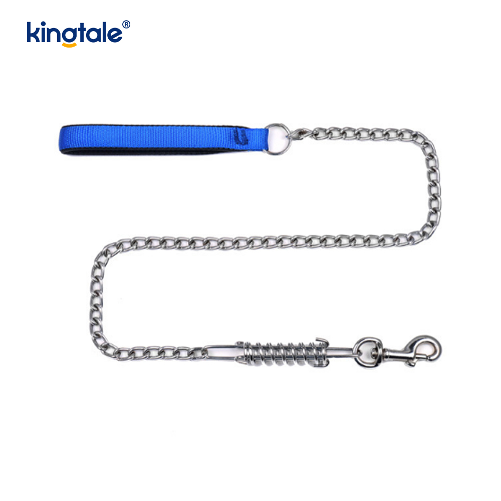 Canes Chain Metal Chrome Plated Dog Accessories Chain Metal Leash