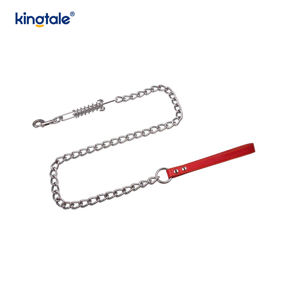 Canes Chain Metal Chrome Plated Dog Accessories Chain Metal Leash