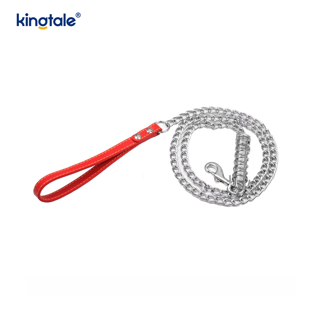 Canes Chain Metal Chrome Plated Dog Accessories Chain Metal Leash